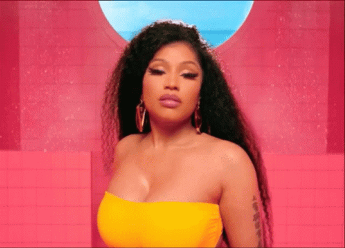 Nicki Minaj Wobble Up Music Video GIF