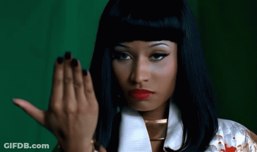 Nicki Minaj Your Love Music Video GIF
