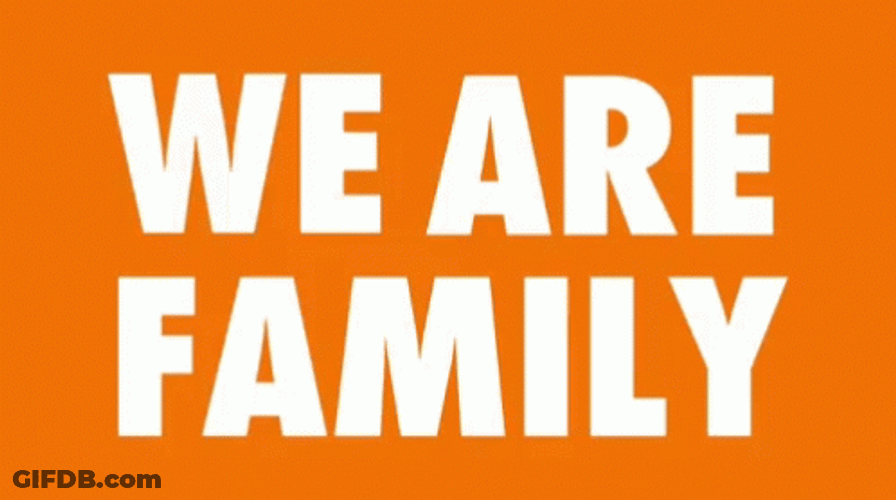 Nickolodeon We Are Family GIF