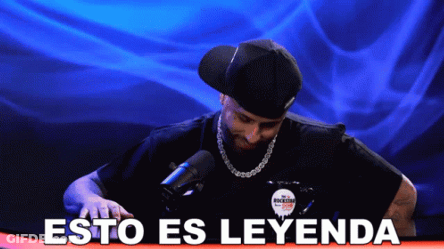 Nicky Jam Historia GIF