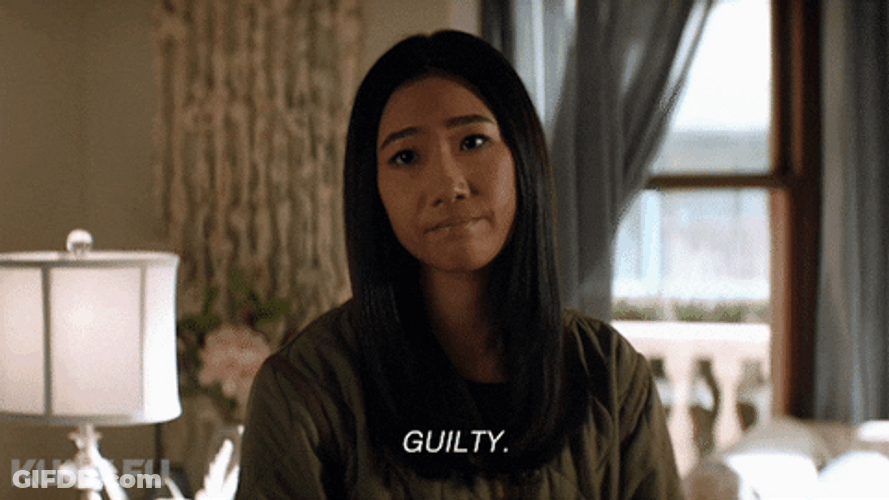 Nicky Shen Guilty Smirk On GIF