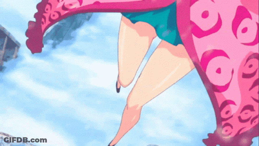 Nico Robin Hand Wings With Her Red Dress GIF