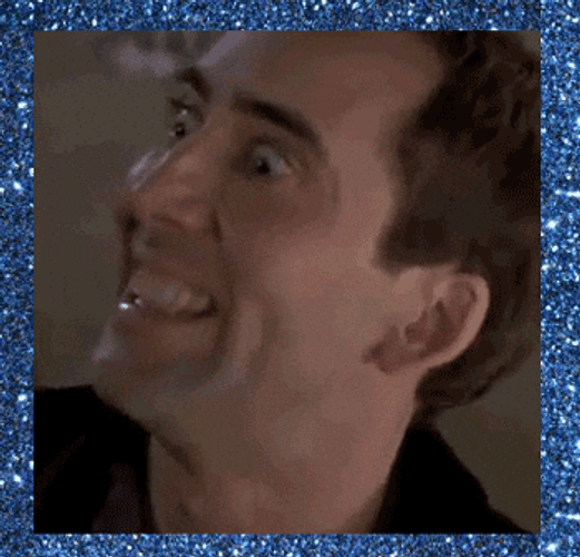 Nicolas Cage Being Wacky Pedro Pascal GIF