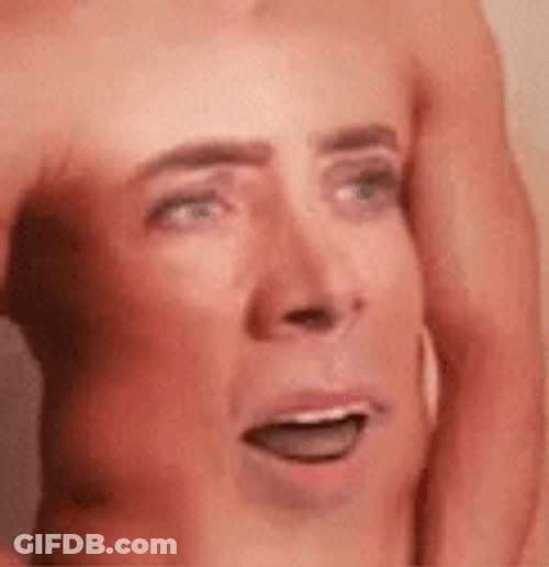 Nicolas Cage Belly Tongue Out Meme GIF
