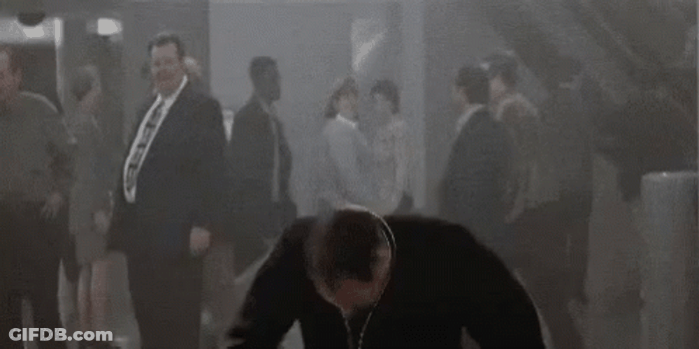 Nicolas Cage Face Off Scene Dancing GIF