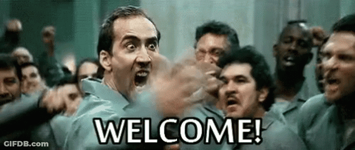 Nicolas Cage Face Off Scene Welcome GIF