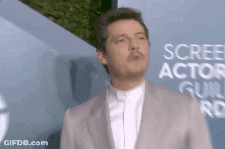 Nicolas Cage Pedro Pascal Being Fresh GIF