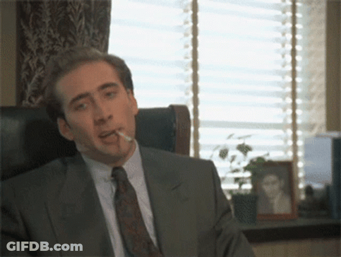 Nicolas Cage Pumped Up Dabbing GIF
