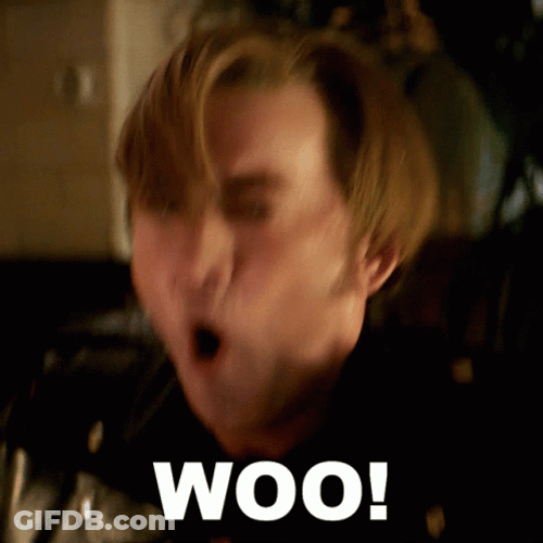 Nicolas Cage Relieved Scream GIF