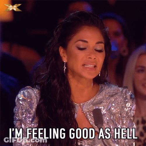Nicole Kerzinger I'm Feeling Good As Hell GIF