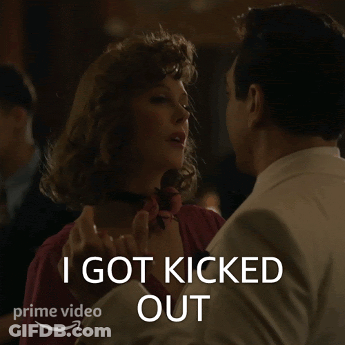 Nicole Kidman I Got Kicked Out GIF