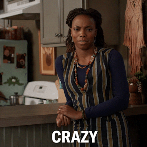 Nicole Malloy Saying Crazy GIF