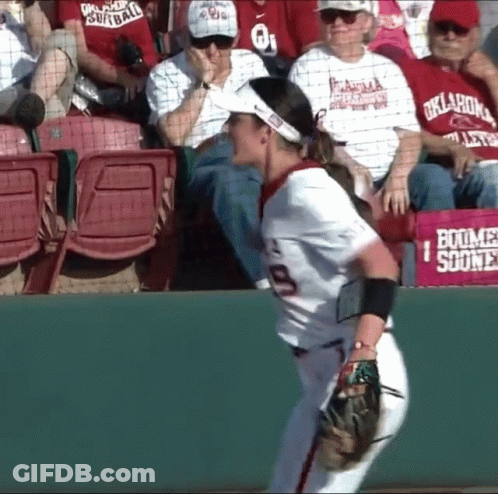 Nicole May Oklahoma Softball GIF