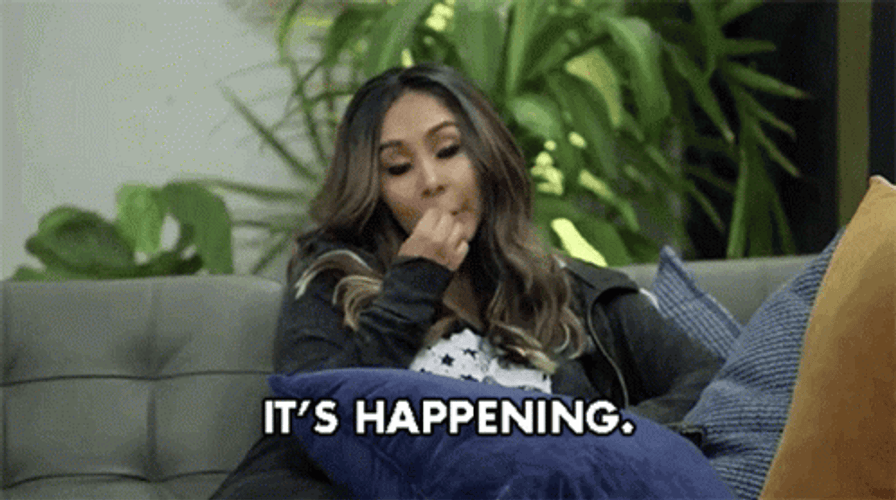 Nicole Polizzi It's Happening GIF