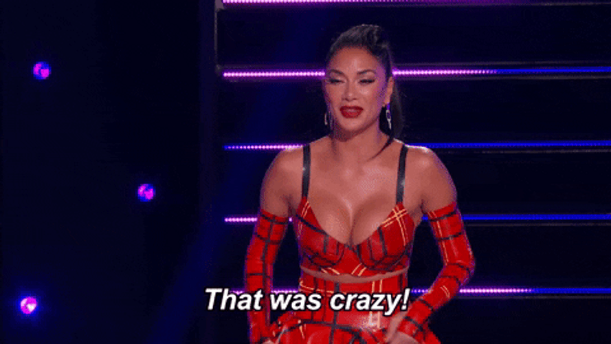 Nicole Scherzinger That Was Crazy GIF