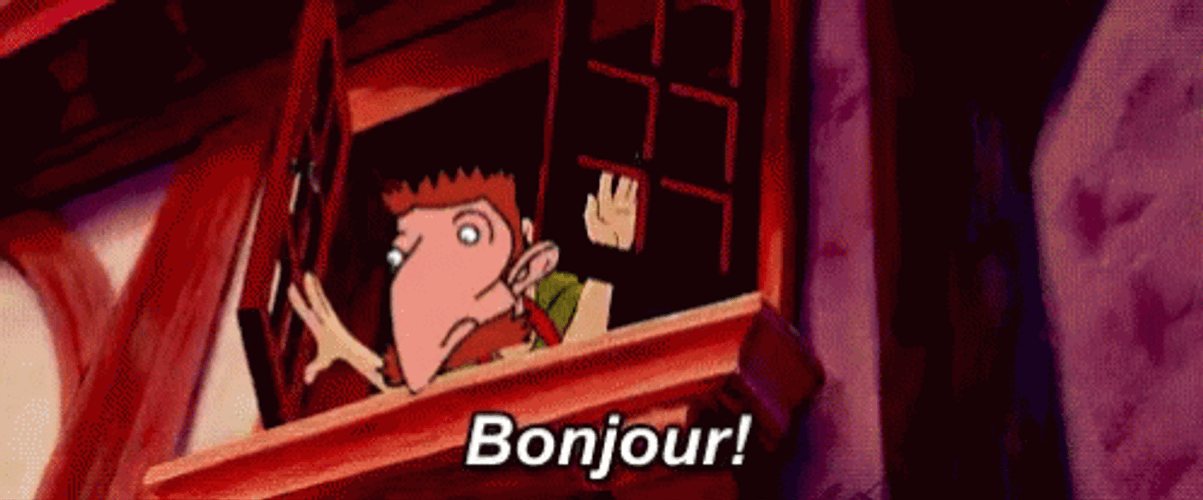Nigel Thornberry Bonjour GIF
