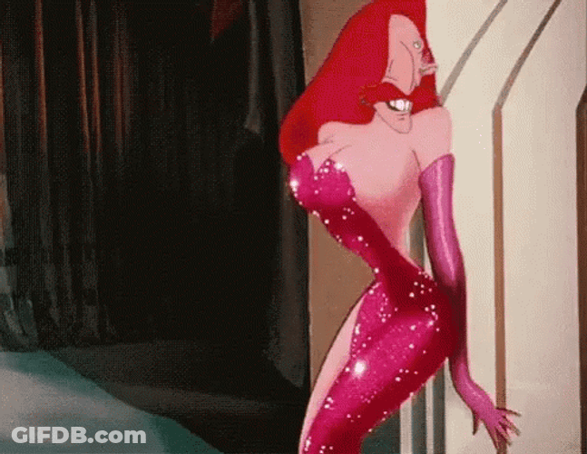 Nigel Thornberry Seductive Jessica Rabbit GIF