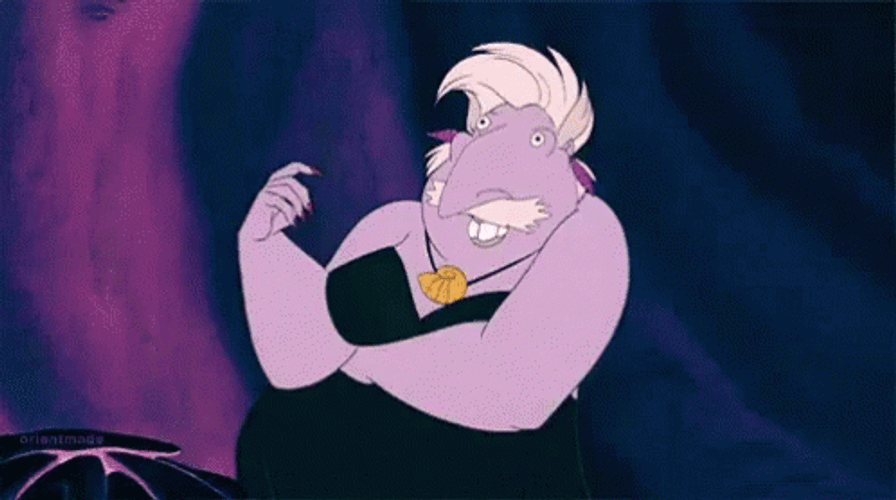 Nigel Thornberry Ursula Little Mermaid GIF