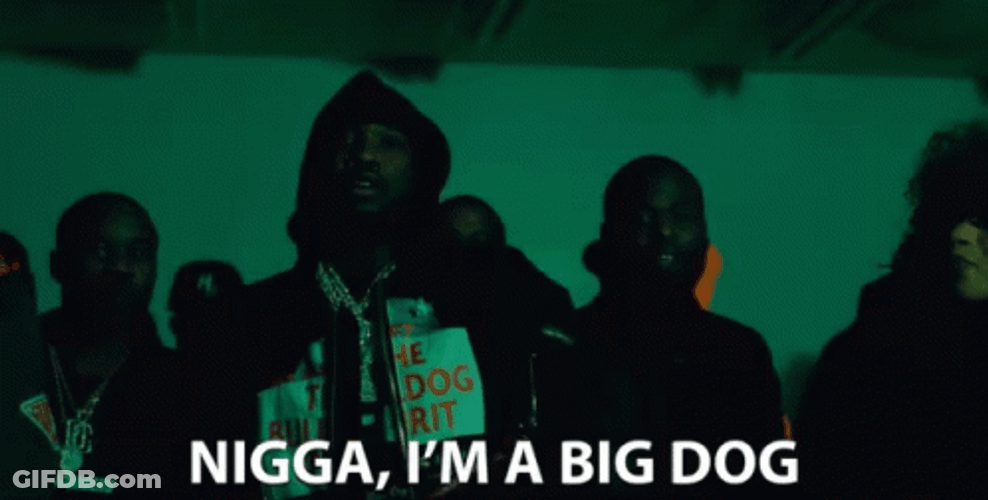 Nigga I'm A Big Dawg GIF