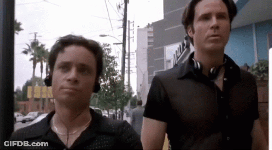 Night At The Roxbury Walking GIF