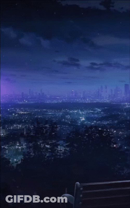 Night City Animated View GIF