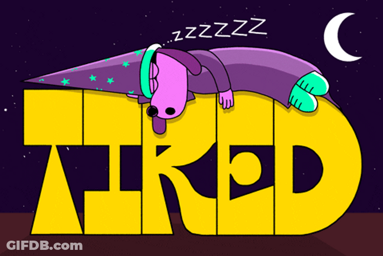 Night Dreaming Tired Tuesday GIF