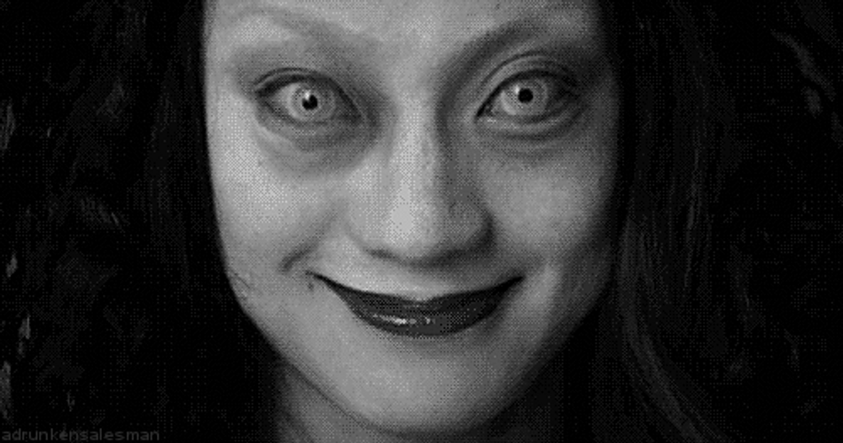 Night Horror Lady GIF