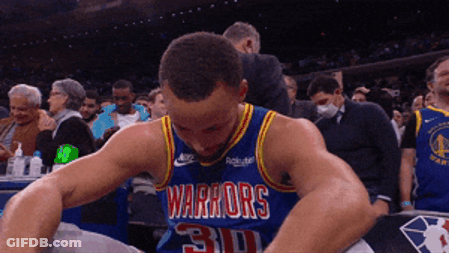 Night Night Curry Looking Down GIF