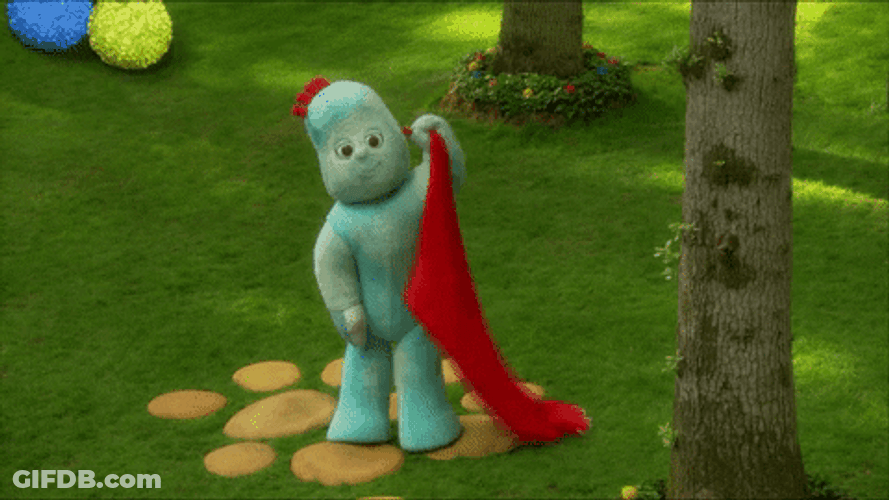Night Night Iggle Piggle Waving GIF