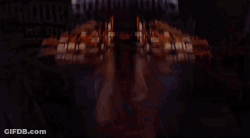 Night Of The Champions Is Written In White Letters On A Dark Background GIF