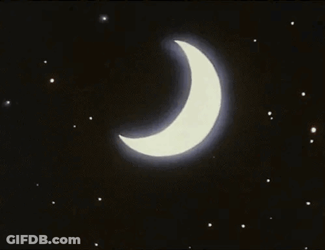 Night Sky Anime Shooting Star GIF