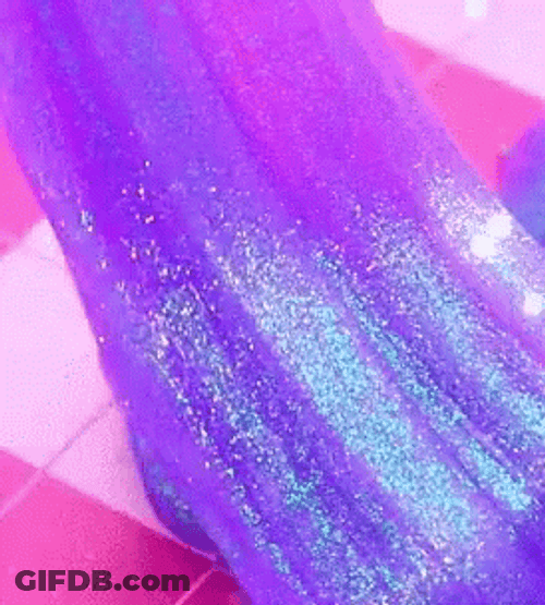 Night Sky Themed Slime GIF