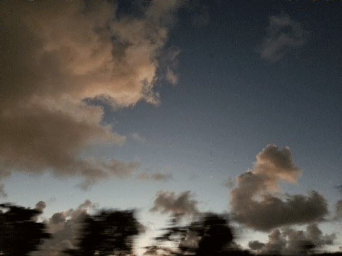 Night Sky Twilight Zone Driving GIF