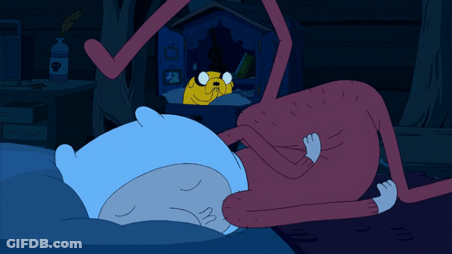 Night Snoring Finn Adventure Time GIF