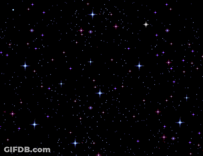 Night Stars Dark Skies GIF