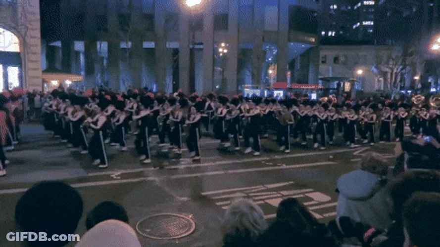 Night Town Parade GIF