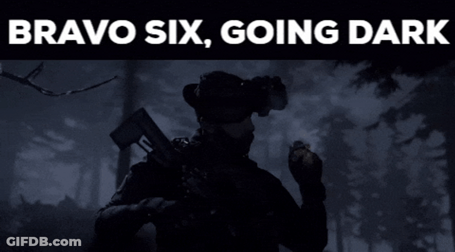 Night Vision Bravo Six Going Dark GIF