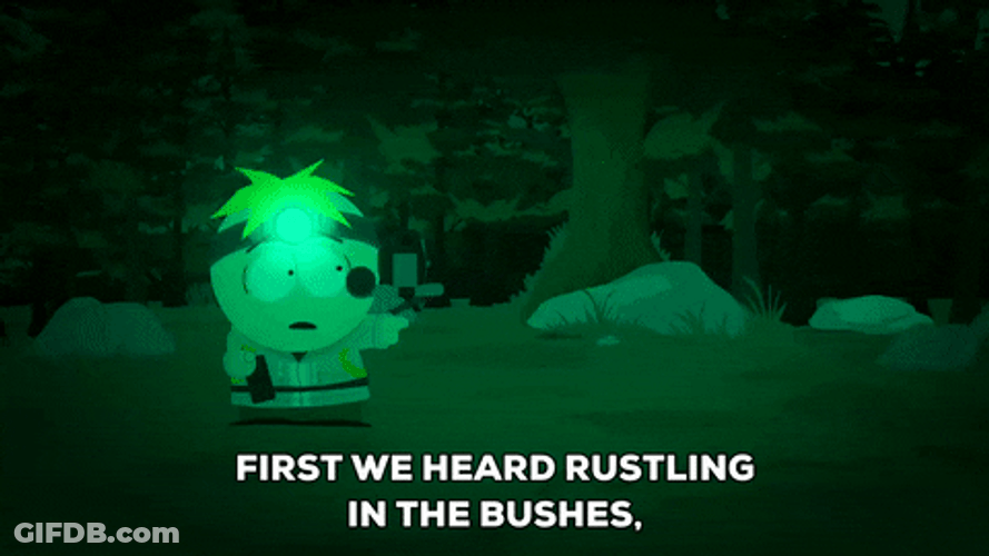 Night Vision Butters Stotch Rustling In Business GIF