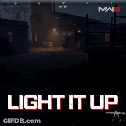 Night Vision Gun Light It Up GIF