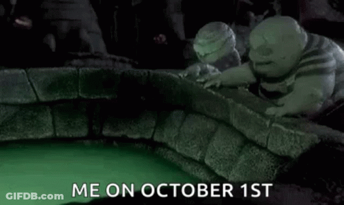 Nightmare Before Christmas Mummy And Ghost By Well GIF