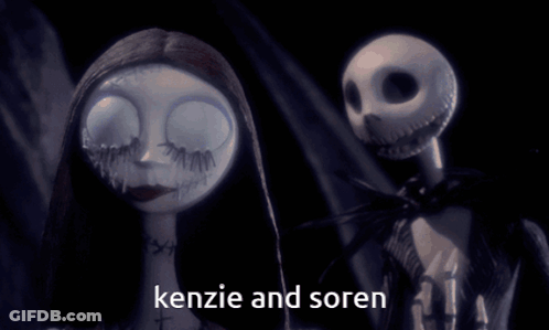 Nightmare Before Christmas Scene With Kenzie And Soren GIF