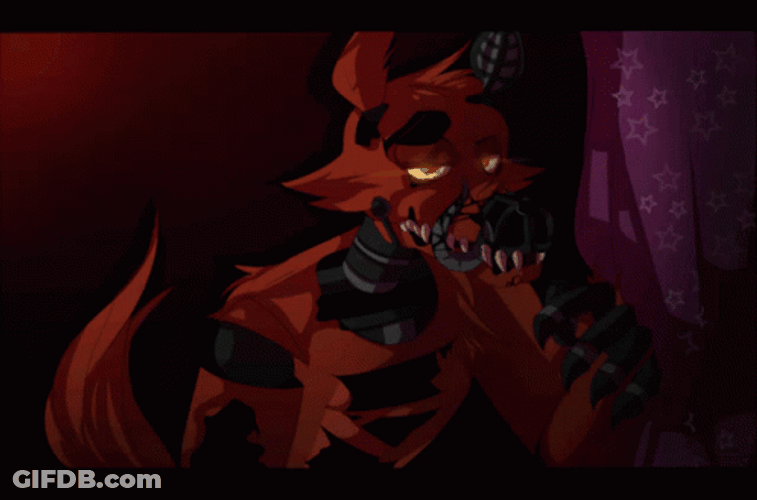 Nightmare Foxy Five Nights At Freddy's GIF