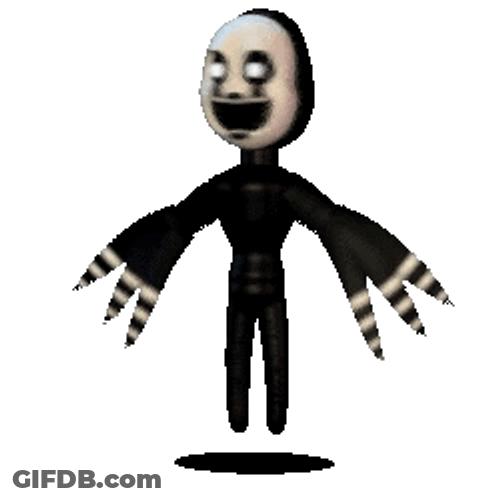 Nightmarionne Spinning FNAF World GIF