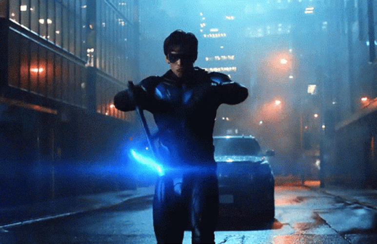 Nightwing Brenton Thwaites Titans GIF