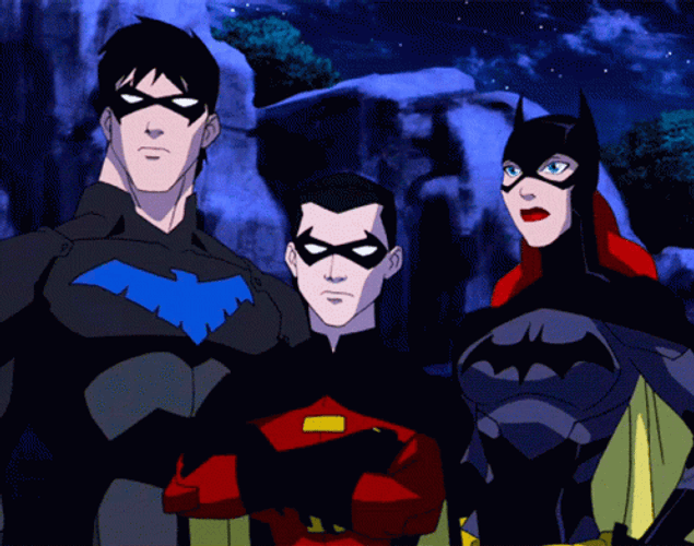 Nightwing Dick Grayson Batman Family GIF