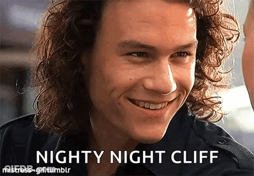 Nighty Night Cliff GIF