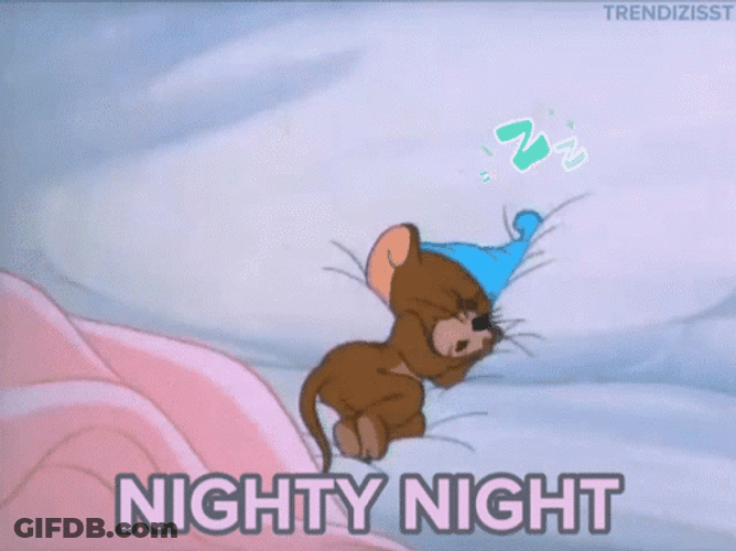 Nighty Night Jerry GIF
