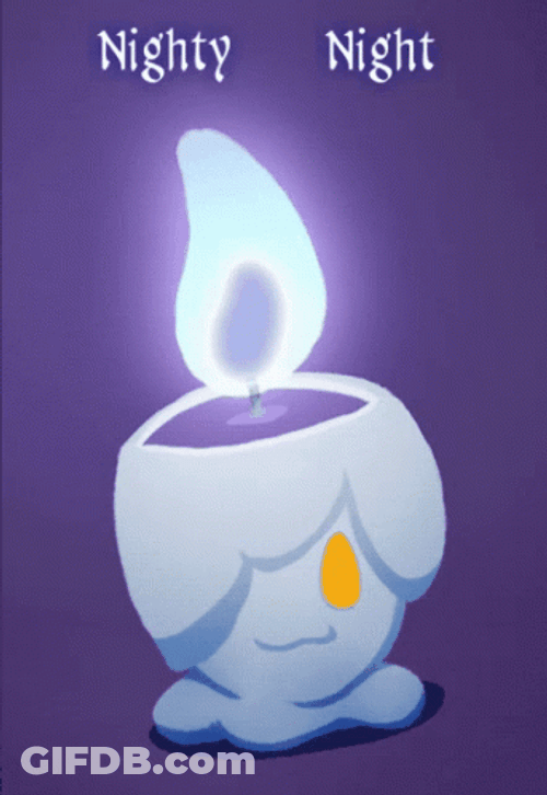Nighty Night Litwick GIF