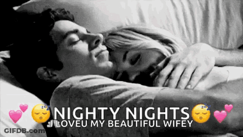 Nighty Nights I Love You Wifey GIF