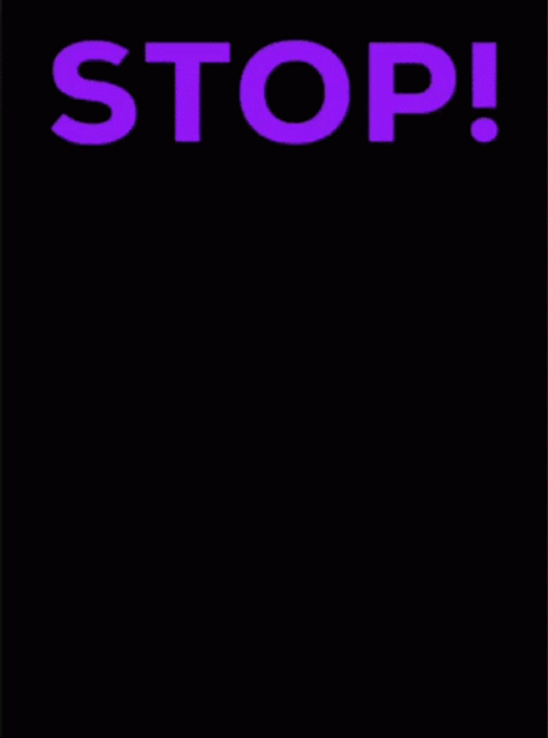 Nika Stewart Shouting Stop GIF